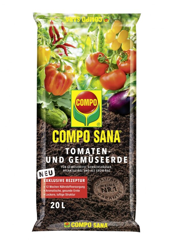 Tomaatti- ja vihannesmulta Compo 20l