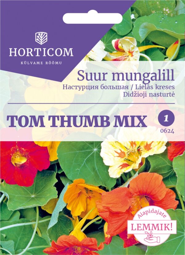 Isoköynnöskrassi Tom Thumb mix 5g