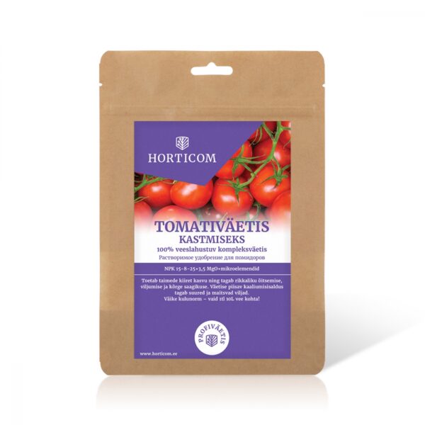 Tomaattilannoite kasteluun Horticom 750g