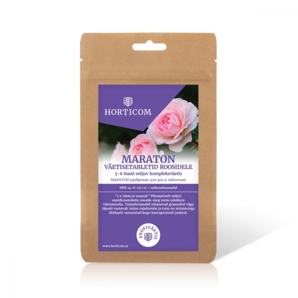 MARATOn lannoitetabletit ruusulle Horticom 15kpl