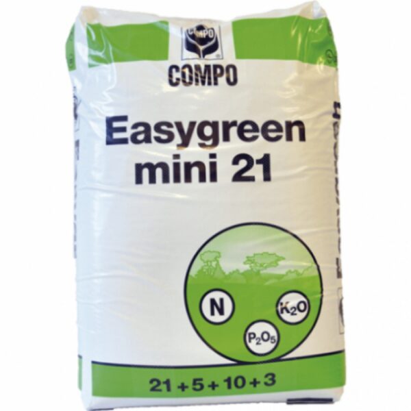 Nurmikkolannoite Easy Green NPK 21-5-10+me 2-3 kk 25kg