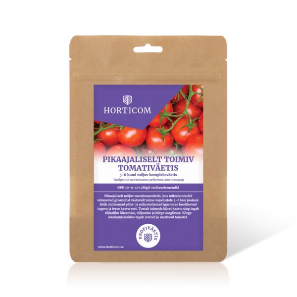 Pitkäaikaisesti vaikuttava tomaattilannoite 5-6 kk Horticom 750g
